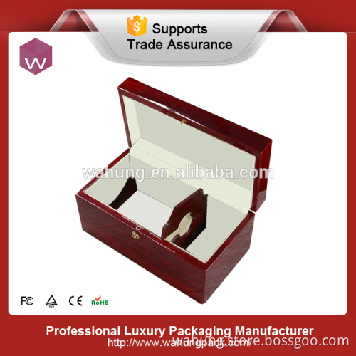 cardboard leather wine carrier box, wine wooden box used(WH-3640)